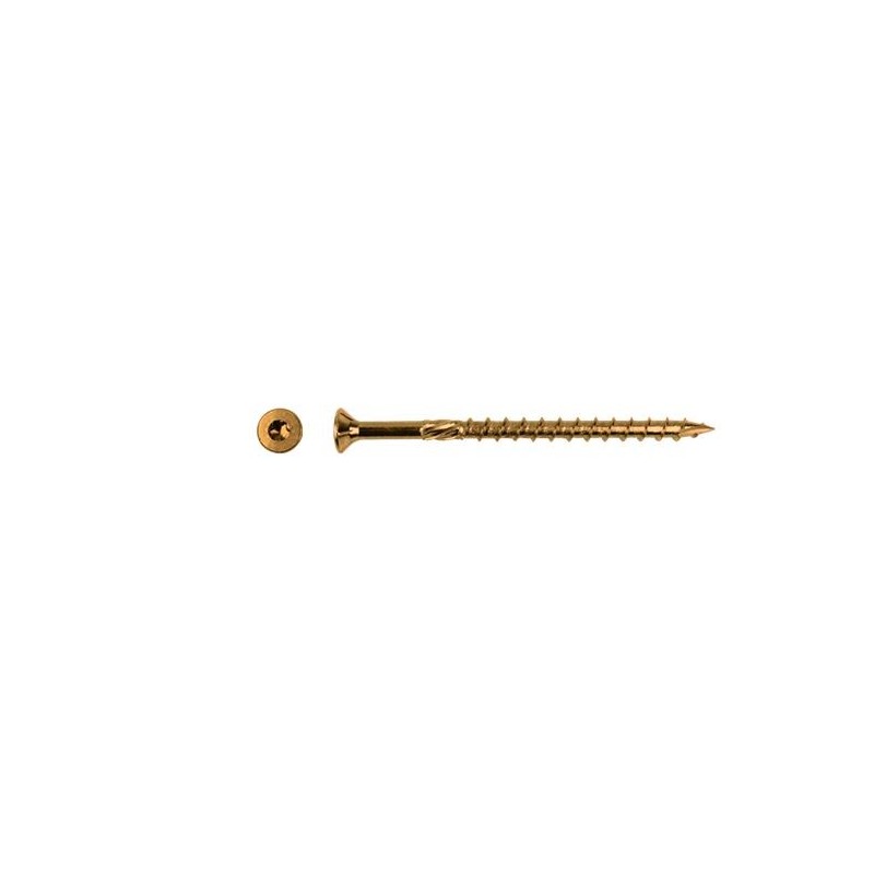 Wkręt do drewna z łbem stożkowym na torx 5x60mm t25