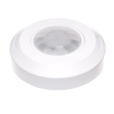 Czujnik ruchu pir biały 360 st. 400w 8 metrów ip20