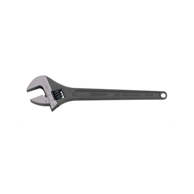 Klucz nastawny szwed z podziałką 52mmx450mm, czarny