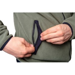Bluza polarowa camo wzmacniana, rozmiar xl