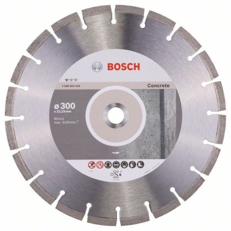 Tarcza diamentowa do betonu standard for concrete 300x22 10m