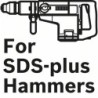Dłuto płaskie sds plus 20x250mm 10pcs