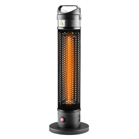 Promiennik stojący 1000w, ip44, element grzejny carbon fiber