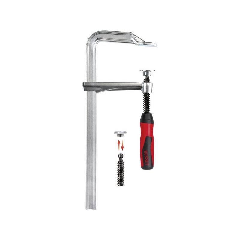 Ścisk śrubowy stolarski  300x120mm