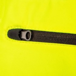 Kurtka robocza ostrzegawcza softshell z kapturem żółta xxl
