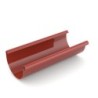 Rynna dachowa pvc 125mm 3m czerwony bryza