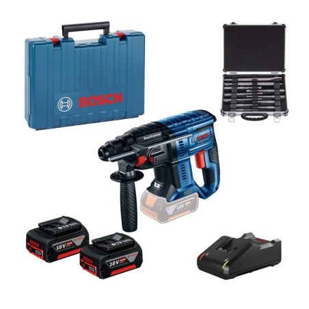 Młot udarowy obrotowy aku. Sds+ gbh 180-li 2x4.0ah+acc