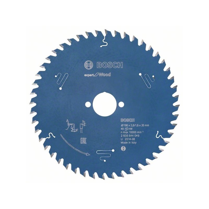 Tarcza pilarska expert woo  190x30-48