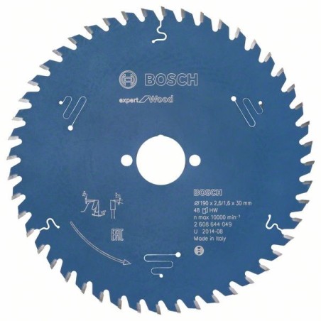 Tarcza pilarska expert woo  190x30-48