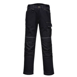 Spodnie ochronne do pasa, czarne, bojówki pw304bkr,r.30-eu46