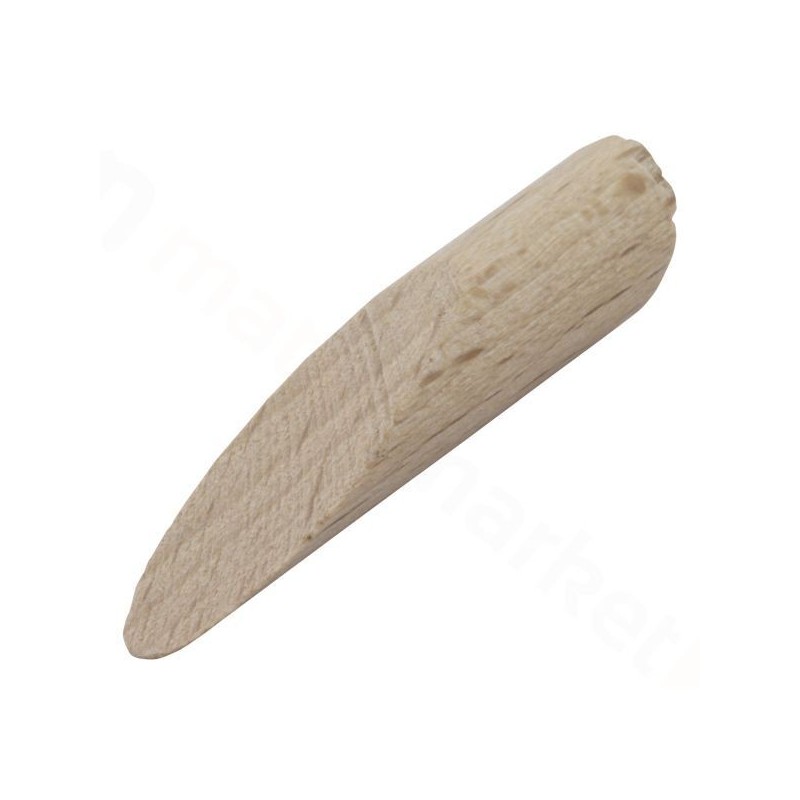 Zaślepki ukośne drewniane 9,3mm/46mm 12szt.