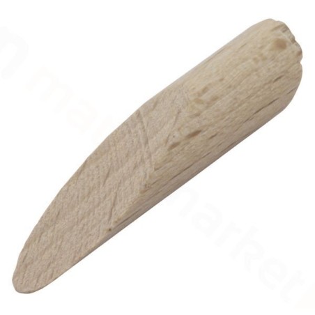 Zaślepki ukośne drewniane 9,3mm/46mm 12szt.