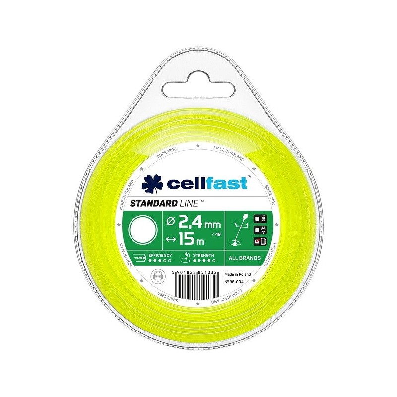 Żyłka do wykaszarki okrągła 2.4mm 15m