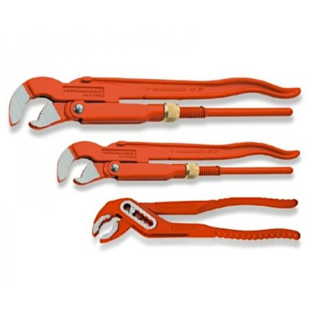 Zestaw kluczy typu szwed 1'',1.1/2'' + klucz sp10