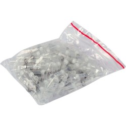 Zestaw rurek termokurczliwych z cyną 0.25-0.34mm2., 100szt