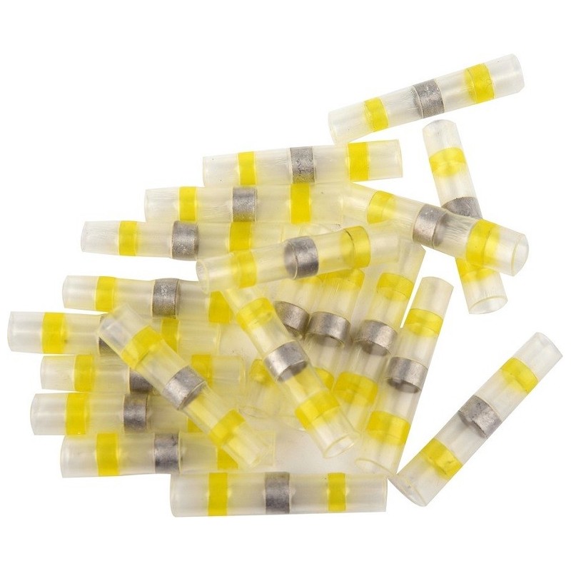 Zestaw rurek termokurczliwych z cyną 4-6mm2., 100szt