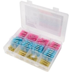 Zestaw rurek termokurczliwych zaciskowych 0.5-6mm2., 220szt