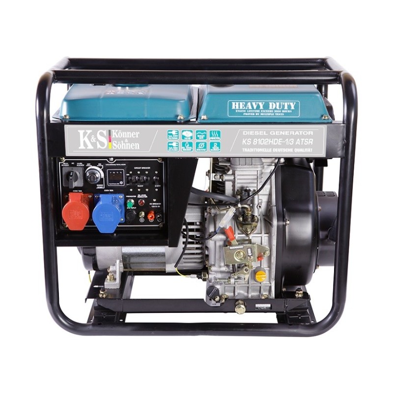 Agregat diesel 6,5 kw 3f atsr