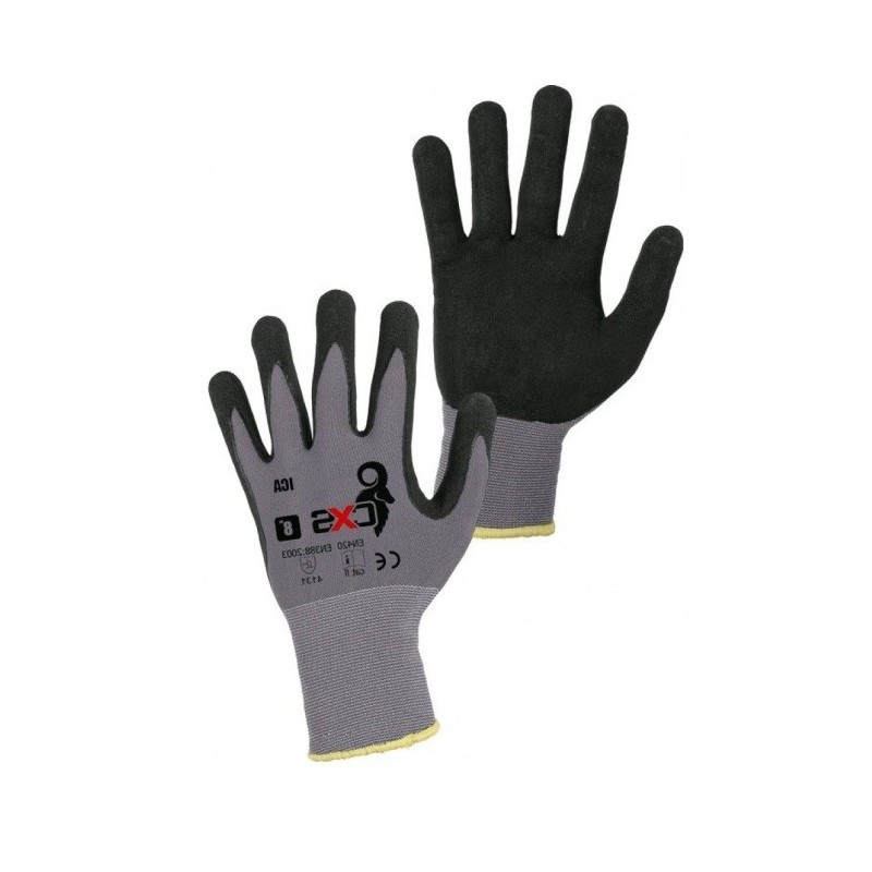 Rękawice ochronne powlekane cxs ica rozmiar 10