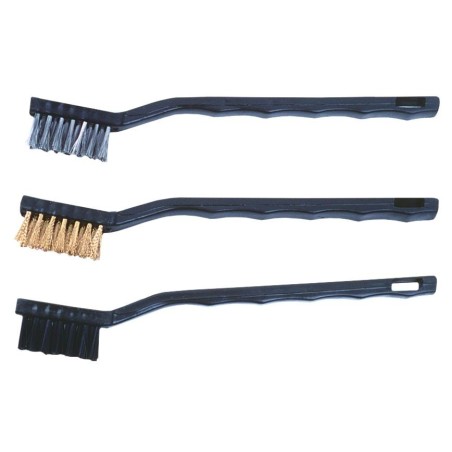 Szczotki 230mm mix 3 sztuki miedź stal nylon