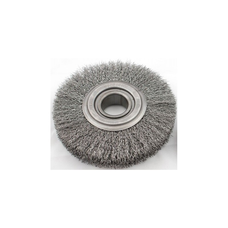 Szczotka tarczowa drut stalowy otwór 22mm, fi80mm