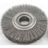 Szczotka tarczowa drut stalowy otwór 22mm, fi80mm