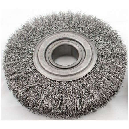 Szczotka tarczowa drut stalowy otwór 22mm, fi120mm
