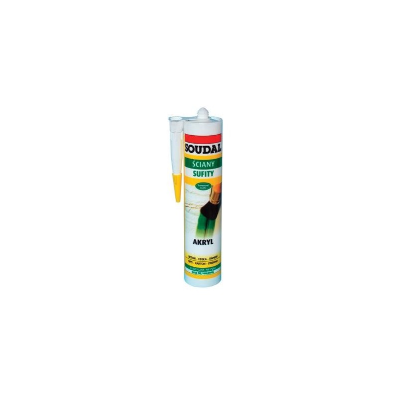 Akryl soudal biały 280ml