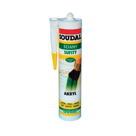 Akryl soudal biały 280ml