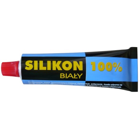 Silikon 100% - 60g brązowy