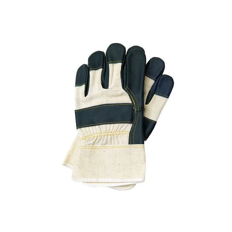 Rękawice wzmacniane skórą licową + drelich typ 211 rll