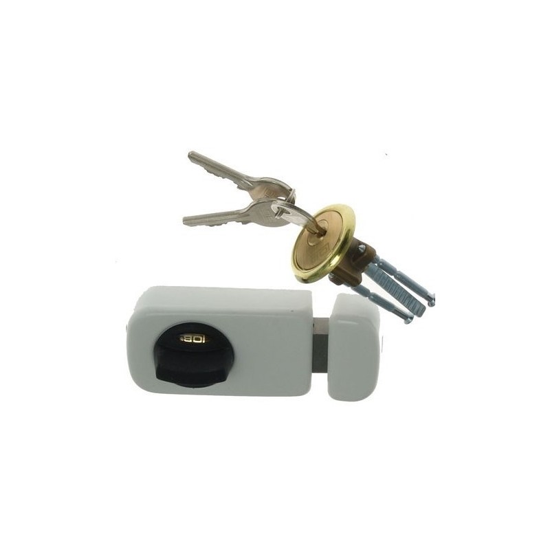 Zamek nawierzchniowy 3 klucze tb61 60mm biały