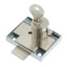 Zamek meblowy zmb-2 niklowany lewy