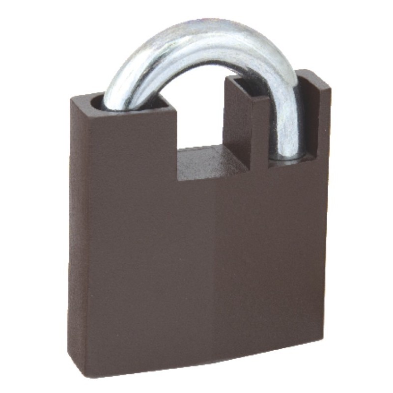 Kłódka zasuwkowa wzmocniona kw02 3 klucze