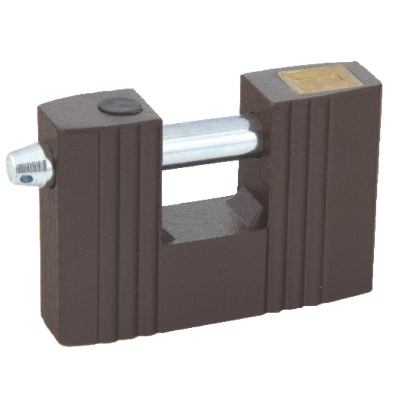 Kłódka zasuwkowa trzpieniowa kt-02 3 klucze brąz