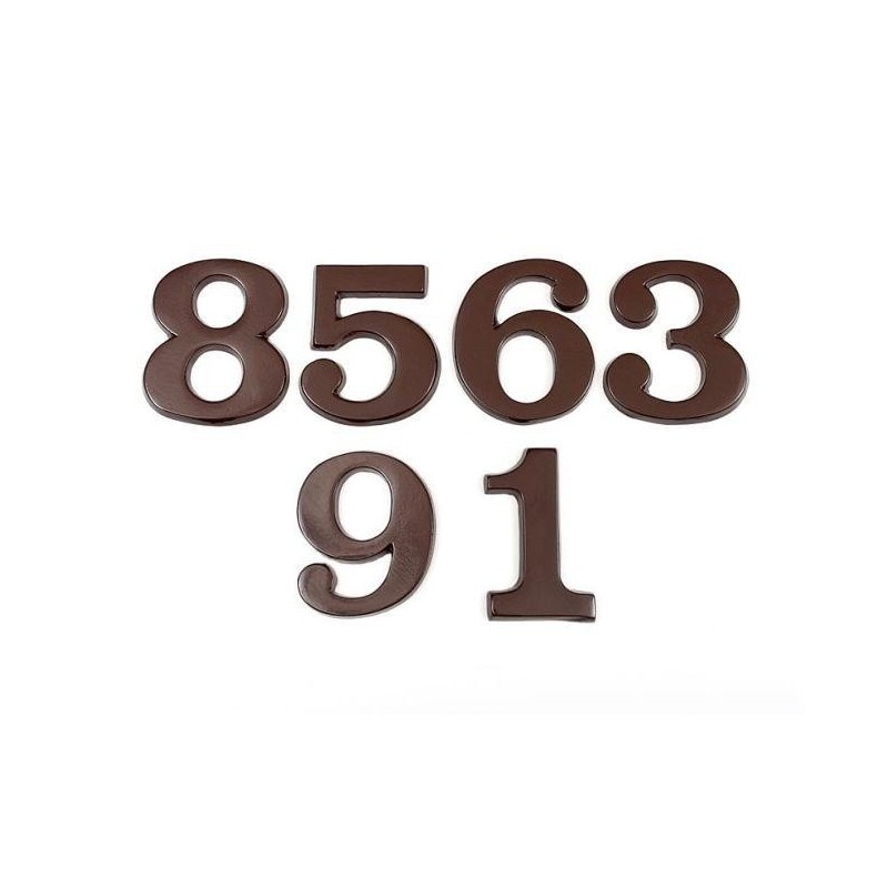 Cyfra z tworzywa czarna 200mm   6