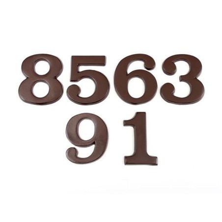 Cyfra z tworzywa czarna 200mm   6