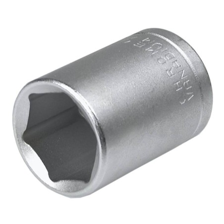 Nasadka krótka 6-kątna chromowana 1/2'' 12mm