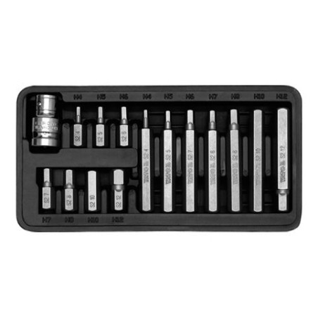 Komplet kluczy specjalnych 15cz imbus