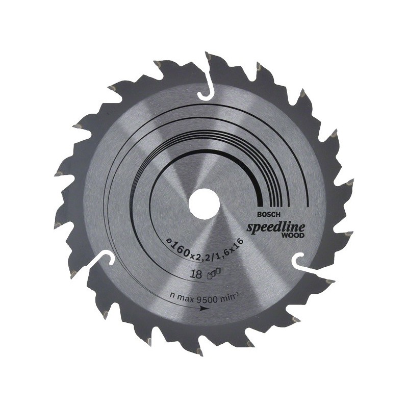Piła tarczowa h speedline 160x2,4x16zx18