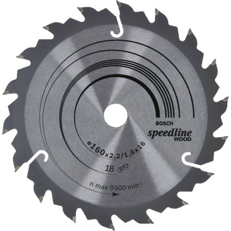 Piła tarczowa h speedline 160x2,4x16zx18
