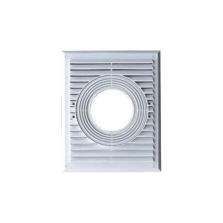 Kratka do pochłaniacza uniwersalna 215x265mm biała z siatką