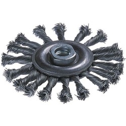 Szczotka tarczowa 115mm/m14 wolfcraft drut splatany