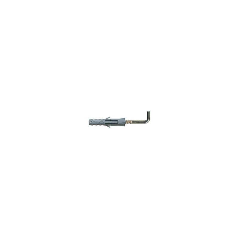 Kołek rozporowy hak prosty 8/4mm