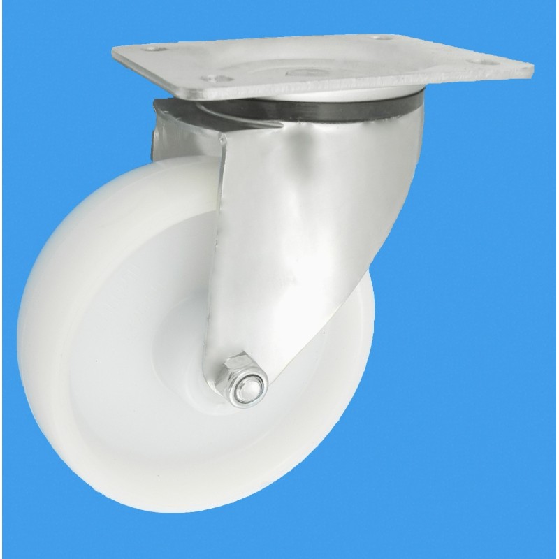 Koło z tworzywa 160mm obudowa skrętna 42b