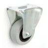 Koło meblowe tworzywo+guma 50mm obudowa stała m53t