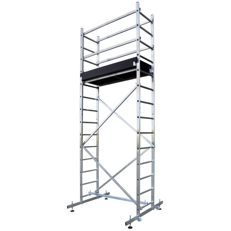 Rusztowanie aluminiowe jezdne - wciskane braket 330