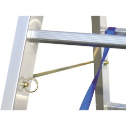 Drabina aluminiowa 3-elementowa 1110cm 15+15+15 szczebli