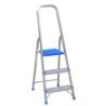 Drabina aluminiowa wolnostojąca 130cm 2 stopnie + podest