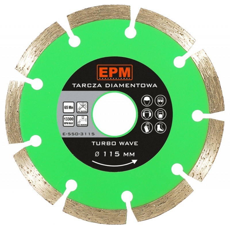 Tarcza diamentowa segmentowa 115mm